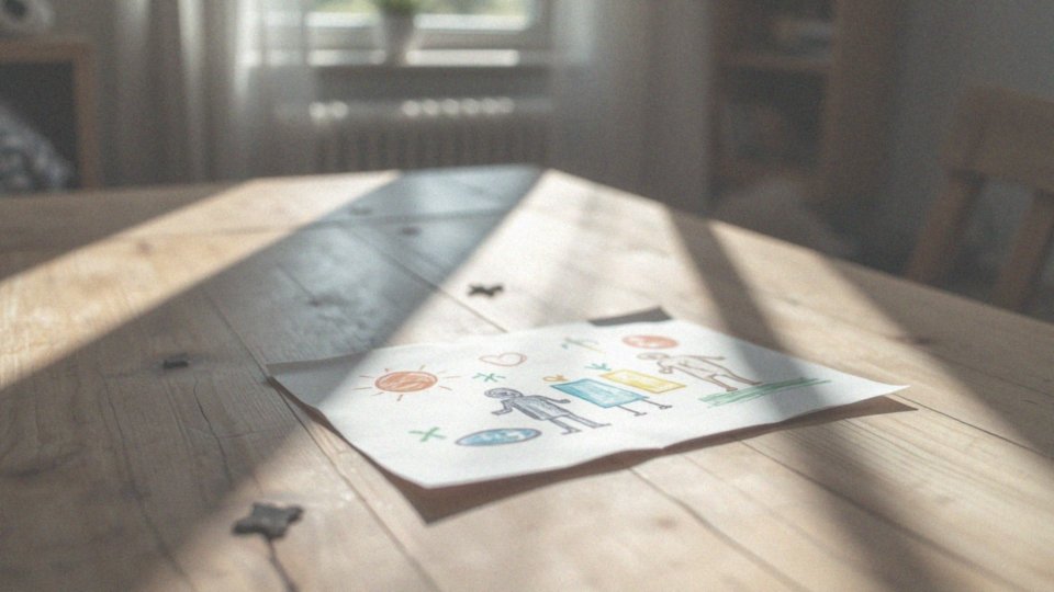 Jak rysunek dziecka może symbolizować jego emocje?