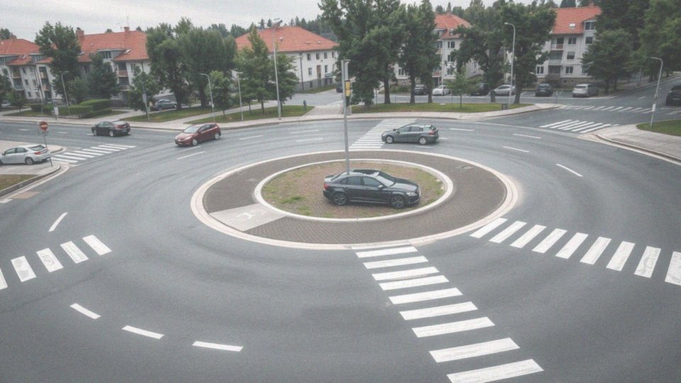 Jakie są zasady dotyczące zmiany pasa na rondzie?