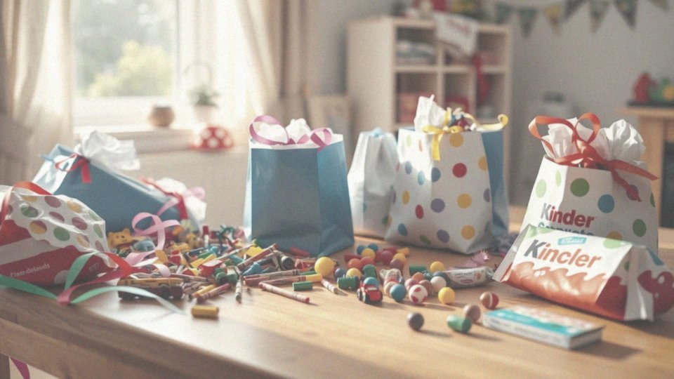 Co można włożyć do paczuszek urodzinowych dla dzieci?