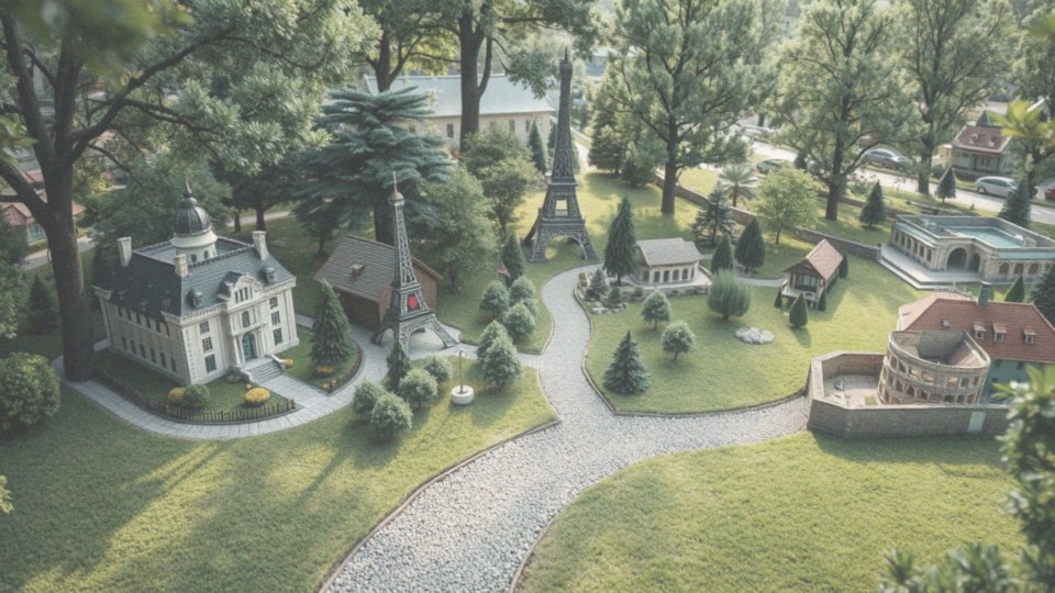 Co można zobaczyć w parku miniatur w Żywcu?