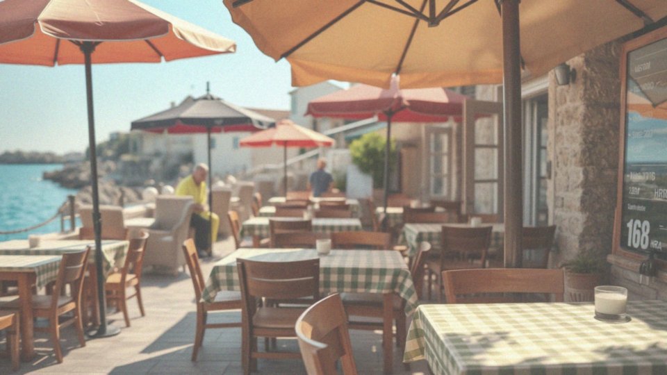 Jakie są typowe ceny obiadu w restauracjach w Chorwacji?