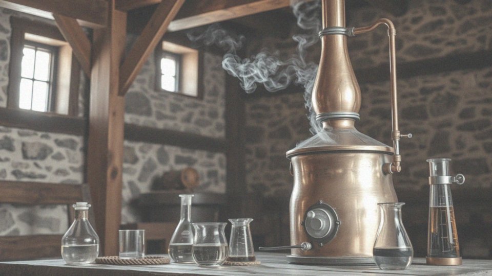 Jak destylacja alkoholu eliminuje niepożądane akcenty?